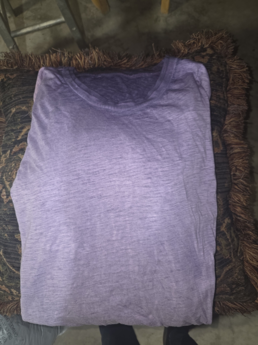 AG Light Purple Basic Crewneck Tee